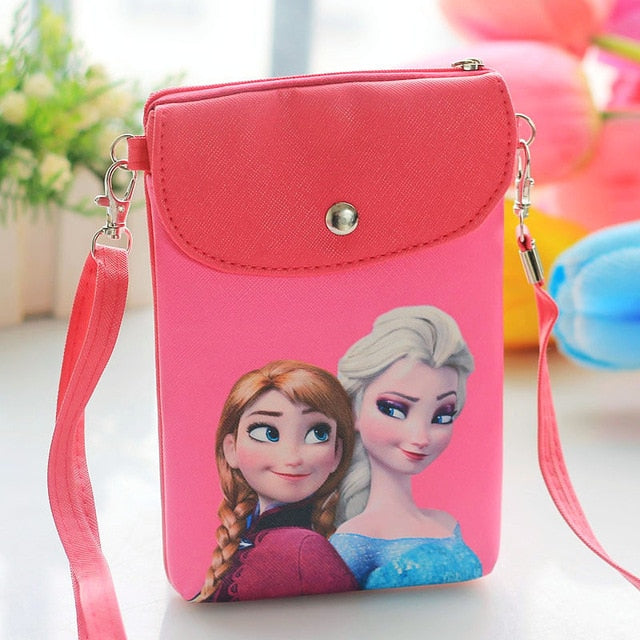  Frozen Elsa & Anna Girl's Crossbody Shoulder Purse