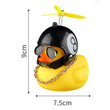 Cute Yellow Bling Ducks Car Accessories