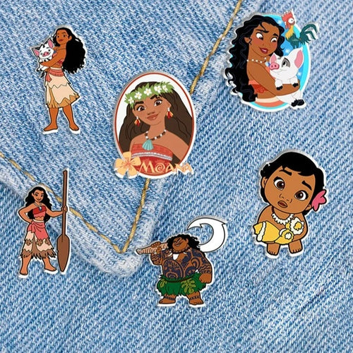 Moana - Acrylic Brooches Pin