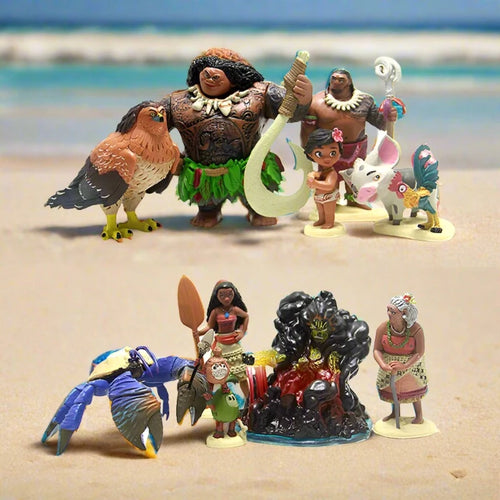 Moana Characters Collectible Figure Set