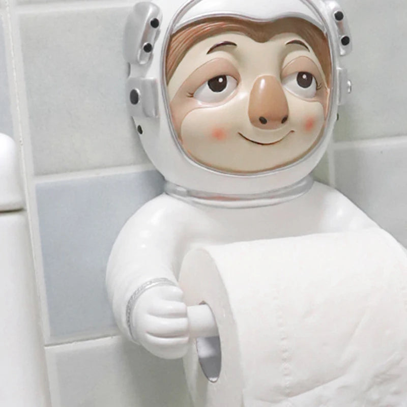 Cute Cartoon Toilet Paper Holder Storage