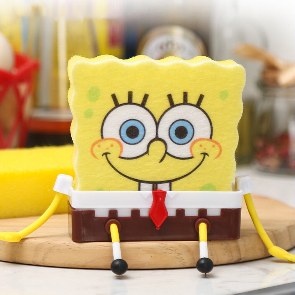 Spongebob Kawaii Sponge and Sponge Holder