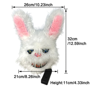 Masquerade LED Halloween Bunny Mask