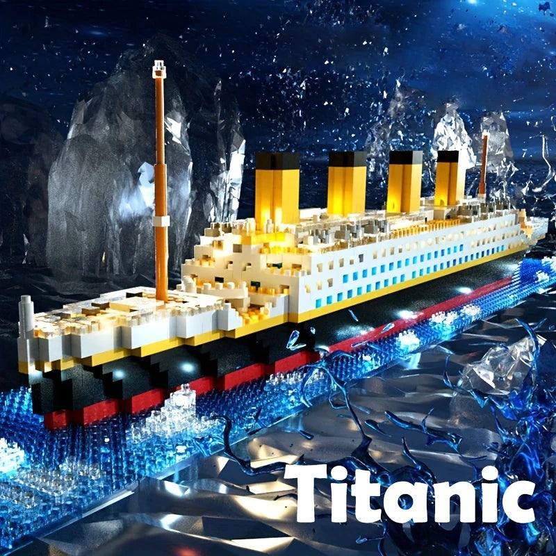 Titanic - Building Blocks Cruise Ship