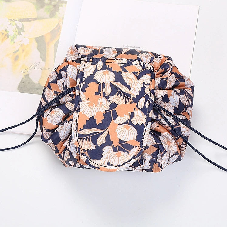 Foldable Drawstring Cosmetic Bag