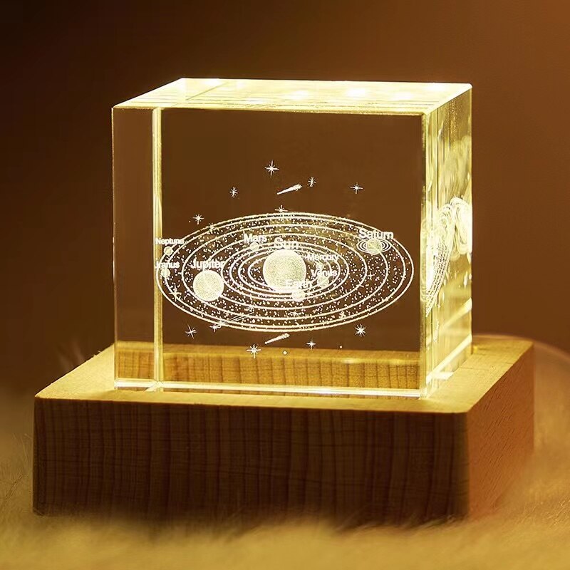 Crystal 3D Laser Engraving Cube