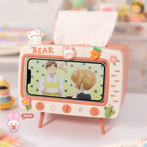 Cute Multifunction Phone and Tissue Box Holder