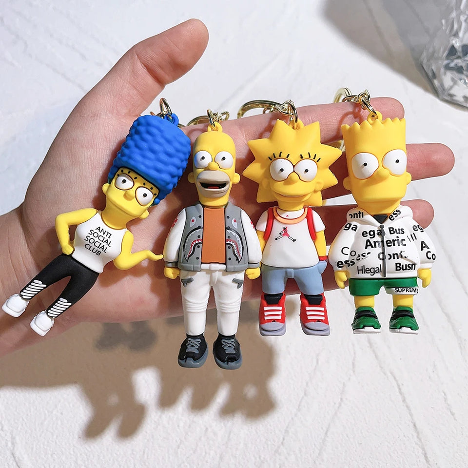 The Simpson Figure Keychain