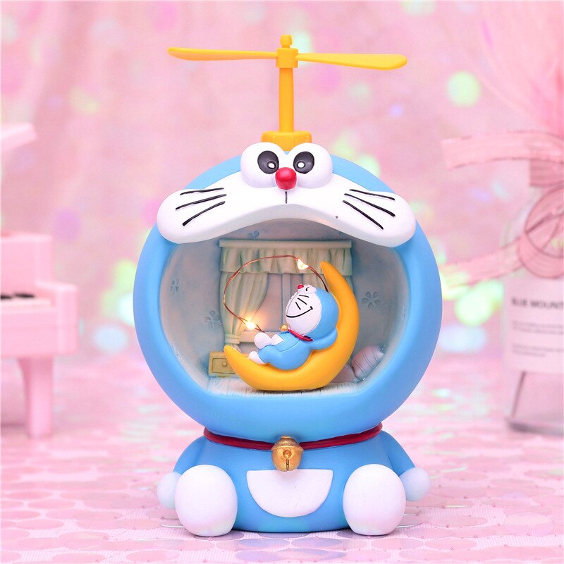 Doraemon Desk Lamp & Piggy Bank