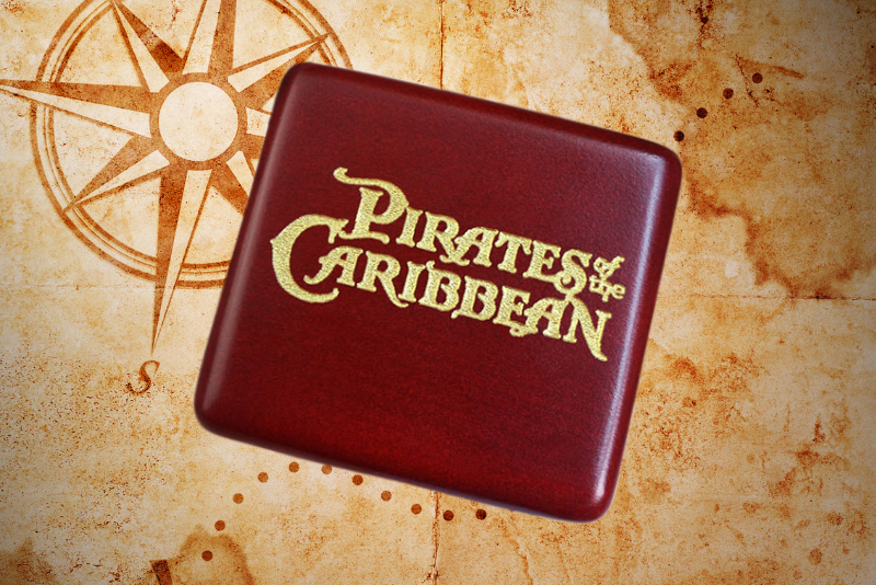 Pirates Of The Caribbean - Wooden Music Chest