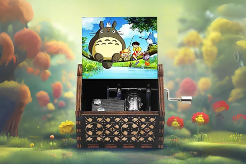 Totoro - Wooden Music Box