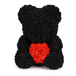 Teddy Bear Rose - Artificial Flowers Rose Bear for Women Wedding Valentines  Gift