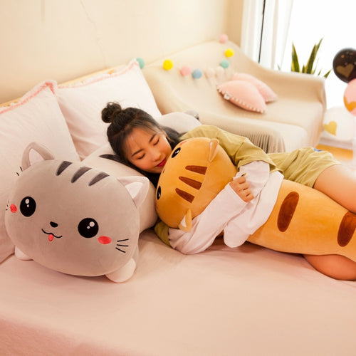 Adorable Cat Soft Pillow Plush Toy