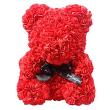 Teddy Bear Rose - Artificial Flowers Rose Bear for Women Wedding Valentines  Gift