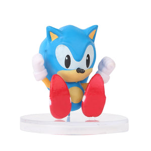 Popular Sonic the Hedgehog Character PVC Action Figure Toys For Children