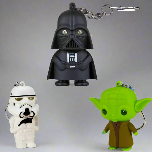 Star Wars - LED Flashlight Collectible Keychains