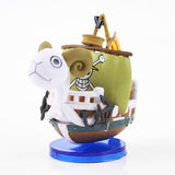 Straw Hat Pirates' Going Merry & Thousand Sunny- One Piece Collectible Mini PVC Action Figures