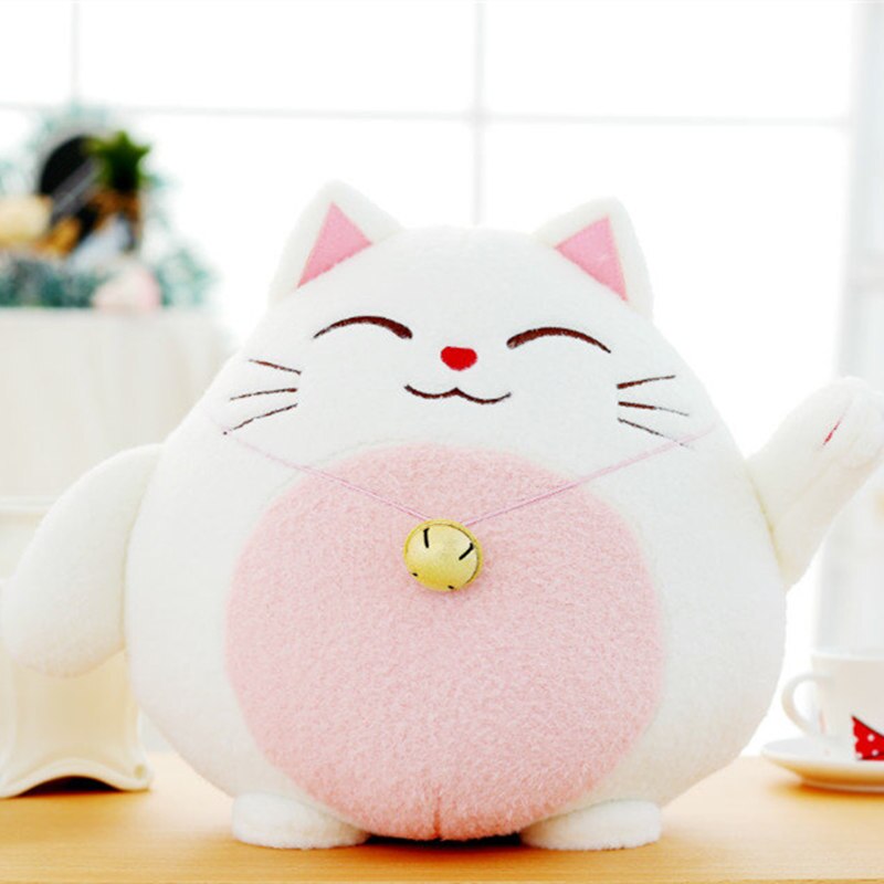 Adorable Panda & Fortune Cat Plush Toys Plush Toys (18cm)