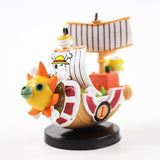 Straw Hat Pirates' Going Merry & Thousand Sunny- One Piece Collectible Mini PVC Action Figures