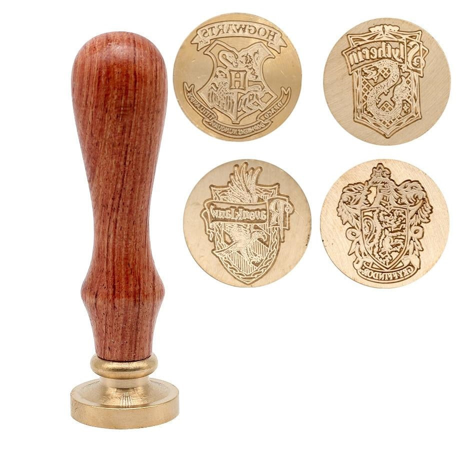 Harry Potter Collectible Vintage Wax Seal Stamp & Spoon Tool for Heating Wax Seal Bead