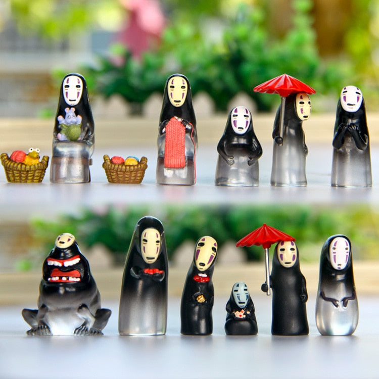 Spirited away hot sale action figures