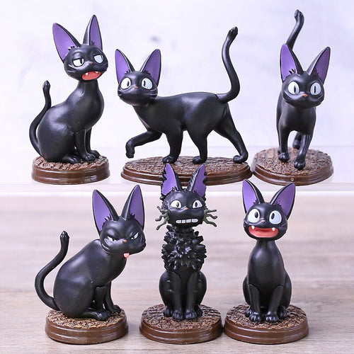 Kiki's Delivery Service - Cat Collectible Figure (6pcs)