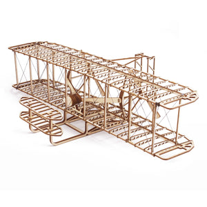 DIY Aircraft Model Building Wood Toy Kit  -Wright Brothers'  3D Wooden Assembly Toy