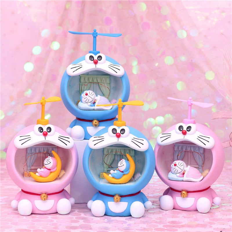 Doraemon Desk Lamp & Piggy Bank